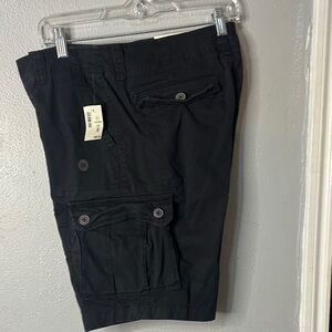 Aeropostale Men's Dark Cargo Shorts
